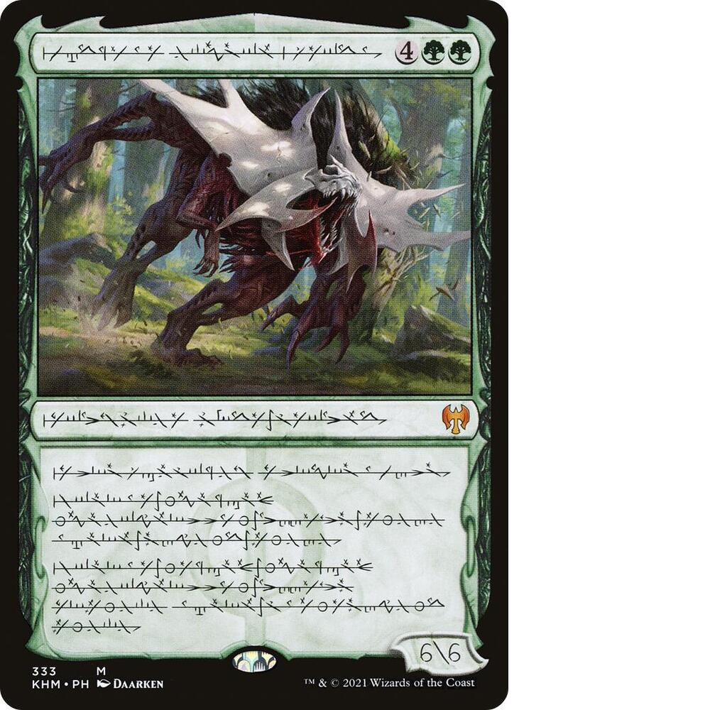 NM Vorinclex, Monstrous Raider (Phyrexian) Foil